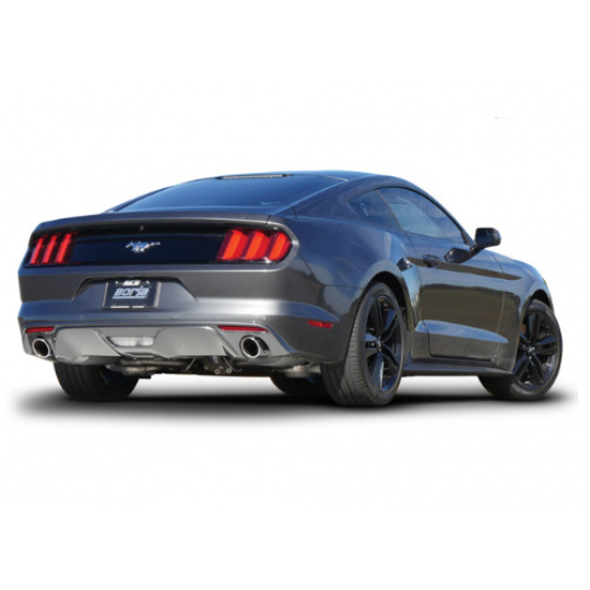 Borla Cat-Back výfukový systém "ATAK" pro Ford Mustang 2,3l EcoBoost RWD 2-dvéř. mimo Convertible, r.v. od 2015-2020 Borla Cat-Back výfukový systém "ATAK" pro Ford Mustang 2,3l EcoBoost RWD 2-dvéř. mimo Convertible, r.v. od 2015-2020
