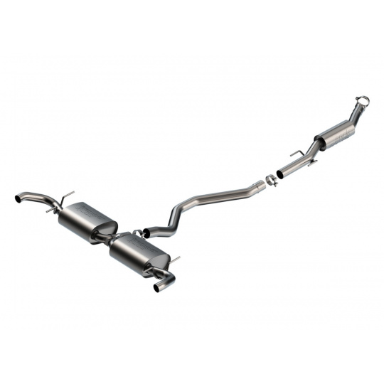 Borla Cat-Back výfukový systém "S-Type" pro Jeep Grand Cherokee 4xe PHEV 2,0L, Turbo, automat, 4WD, 4.dveř., 2022-2024 Borla Cat-Back výfukový systém "S-Type" pro Jeep Grand Cherokee 4xe PHEV 2,0L, Turbo, automat, 4WD, 4.dveř., 2022-2024