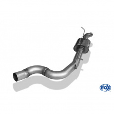 Fox Sportauspuff přední díl s tlumičem pro Audi TT FV3 s motorem 2.0, s pohonem všech kol