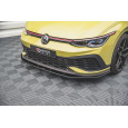 Maxton Design "Racing durability" spoiler pod přední nárazník pro Volkswagen Golf GTI Mk8, plast ABS bez povrchové úpravy, Clubsport