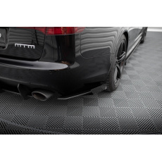 Maxton Design "Street Pro" boční difuzory pod zadní nárazník s křidélky pro Audi RS6 C6, plast ABS bez povrchové úpravy