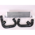 Forge Motorsport twintercooler kit pro Volkswagen Golf GTi Mk7, barvu hadice: černá