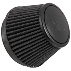 K&N univerzální kulatý zkosený filtr se vstupem 152 mm a výškou 124 mm, gumový vrchlík