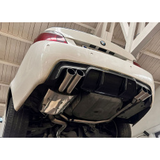 Fox Sportauspuff koncový tlumič výfuku s koncovkou 2×80 mm typ 10 na obou stranách pro BMW řada 5 E60, E61 s motorem 2.0, 2.2, 2.5, 3.0 Fox Sportauspuff koncový tlumič výfuku s koncovkou 2×80 mm typ 10 na obou stranách pro BMW řada 5 E60, E61 s motorem 2.0, 2.2, 2.5, 3.0