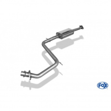 Fox Sportauspuff přední díl s tlumičem pro Mazda MX3 s motorem 1.6