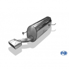 Fox Sportauspuff koncový tlumič výfuku s koncovkou 145x65 Typ 59 pro Volkswagen Polo AW1 2017- s motorem 1.0 Fox Sportauspuff koncový tlumič výfuku s koncovkou 145x65 Typ 59 pro Volkswagen Polo AW1 2017- s motorem 1.0