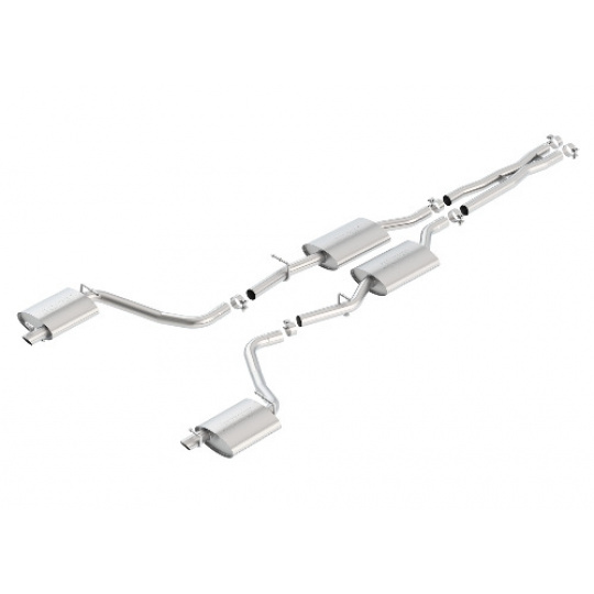 Borla Cat-Back výfukový systém "S-Type" pro Dodge Challenger SXT/GT 3,6l V6 2-dvéř., r.v. od 15-20 Borla Cat-Back výfukový systém "S-Type" pro Dodge Challenger SXT/GT 3,6l V6 2-dvéř., r.v. od 15-20