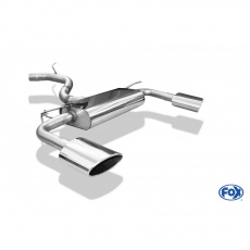 Fox Sportauspuff koncový tlumič výfuku s koncovkou 160x90 Typ 38 na obou stranách pro Seat Ateca 4X4 2017- s motorem 1.5 TSI, 2.0 TSI