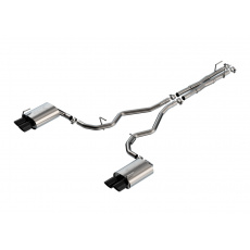 Borla Cat-Back výfukový systém "ATAK" pro Ford Explorer ST/Platinum PHEV 3,0l V6 s aut. převodovkou, AWD, 4-dvéř., r.v. 2020, typ koncovek: černá Borla Cat-Back výfukový systém "ATAK" pro Ford Explorer ST/Platinum PHEV 3,0l V6 s aut. převodovkou, AWD, 4-dvéř., r.v. 2020, typ koncovek: černá