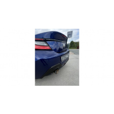 Fox Sportauspuff koncový tlumič výfuku s koncovkou 1x114 Typ 25 na obou stranách s barevným okrajem pro Toyota GR86 2022- s motorem 2.4