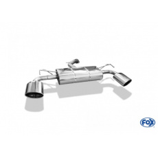 Fox Sportauspuff koncový tlumič výfuku s koncovkou 160x90 Typ 38 na obou stranách pro Hyundai I30 PDE 2017- s motorem 1.4, určeno pro Kombi Fox Sportauspuff koncový tlumič výfuku s koncovkou 160x90 Typ 38 na obou stranách pro Hyundai I30 PDE 2017- s motorem 1.4, určeno pro Kombi