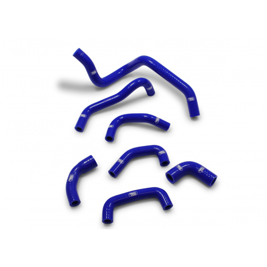 Samco Sport 7-dílná sada silikonových hadic pro doplňkové vedení chladicí kapaliny pro Jeep Cherokee XJ 1994-2001 2.5l TD (VM engine), barva: modrá Samco Sport 7-dílná sada silikonových hadic pro doplňkové vedení chladicí kapaliny pro Jeep Cherokee XJ 1994-2001 2.5l TD (VM engine), barva: modrá