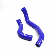 Samco Sport 2-dílná sada silikonových hadic pro vedení chladicí kapaliny pro Nissan Skyline GTR R32 1989 - 1994 (BNR32), barva: modrá