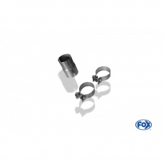 Fox Sportauspuff adaptér 70 mm -> 65 mm pro BMW X3 F25 s motorem 2.0, 2.0 D, 3.0 d Fox Sportauspuff adaptér 70 mm -> 65 mm pro BMW X3 F25 s motorem 2.0, 2.0 D, 3.0 d
