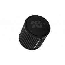 K&N univerzální kulatý zkosený filtr se vstupem 89 mm a výškou 159 mm, gumový vrchlík