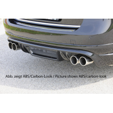 Rieger spoiler pod zadní nárazník pro Volkswagen Passat 3C combi před faceliftem r.v. 03/05-07/10, plast ABS bez povrchové úpravy, pro dvojité koncovky na obou stranách