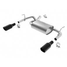 Borla koncový díl "Touring" s dvojitou koncovkou, typ 41 pro Jeep Wrangler JK 3,6l 4WD 2/4-dvéř. r.v. od 12-18, typ koncovek: černé Borla koncový díl "Touring" s dvojitou koncovkou, typ 41 pro Jeep Wrangler JK 3,6l 4WD 2/4-dvéř. r.v. od 12-18, typ koncovek: černé