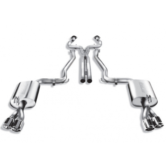 Borla Cat-Back výfukový systém "S-Type" pro Pontiac G8 GT/G8 GXP 6,0l/6,2l V8 RWD 4-dvéř., r.v. od 08-09 Borla Cat-Back výfukový systém "S-Type" pro Pontiac G8 GT/G8 GXP 6,0l/6,2l V8 RWD 4-dvéř., r.v. od 08-09