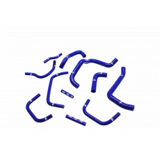 Samco Sport 11-dílná sada silikonových hadic pro doplňkové vedení chladicí kapaliny pro Nissan Skyline GTR R35 2008 - on, barva: modrá