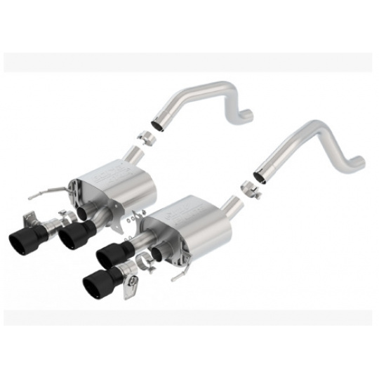 Borla koncový díl "ATAK" pro Chevrolet Corvette C7 Z06 6,2l/Grand Sport s manuální převodovkou, 6,2l RWD 2-dvéř. s NPP, r.v. od 15-18, typ koncovek: černé Borla koncový díl "ATAK" pro Chevrolet Corvette C7 Z06 6,2l/Grand Sport s manuální převodovkou, 6,2l RWD 2-dvéř. s NPP, r.v. od 15-18, typ koncovek: černé