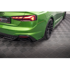 Maxton Design boční difuzory pod zadní nárazník pro Audi RS5 F5, černý lesklý plast ABS, facelift Maxton Design boční difuzory pod zadní nárazník pro Audi RS5 F5, černý lesklý plast ABS, facelift