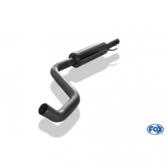 Fox Sportauspuff přední díl s tlumičem pro Toyota Yaris Yaris TS P1 s motorem 1.5 T Fox Sportauspuff přední díl s tlumičem pro Toyota Yaris Yaris TS P1 s motorem 1.5 T