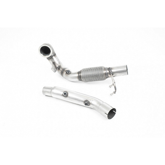 Milltek Sport náhrada GPF/OPF Cast Downpipe s Decat a GPF/OPF Bypass pro Volkswagen Golf MK7.5 GTi (TCR/Performance Pack - s GPF/OPF) 2019-2020, pouze pro OE Cat Back systém