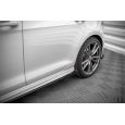 Maxton Design křidélka bočních difuzorů pro Volkswagen Golf R Mk7, černý lesklý plast ABS