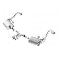 Borla Cat-Back výfukový systém "S-Type" pro Porsche 981 Cayman/Cayman S, 2,7l/3,4l RWD 2-dvéř., r.v. 2013-2016 Borla Cat-Back výfukový systém "S-Type" pro Porsche 981 Cayman/Cayman S, 2,7l/3,4l RWD 2-dvéř., r.v. 2013-2016