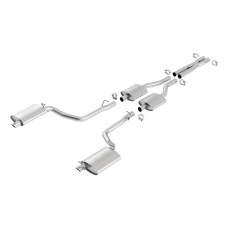 Borla Cat-Back výfukový systém "S-Type" pro Chrysler 300 5,7l V8, s automatickou převodovkou, RWD, 4-dvéř., r.v. 2011-2014 Borla Cat-Back výfukový systém "S-Type" pro Chrysler 300 5,7l V8, s automatickou převodovkou, RWD, 4-dvéř., r.v. 2011-2014