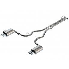 Borla Cat-Back výfukový systém "ATAK" pro Ford Explorer ST/Platinum PHEV 3,0l V6 s aut. převodovkou, AWD, 4-dvéř., r.v. 2020, typ koncovek: chromové Borla Cat-Back výfukový systém "ATAK" pro Ford Explorer ST/Platinum PHEV 3,0l V6 s aut. převodovkou, AWD, 4-dvéř., r.v. 2020, typ koncovek: chromové