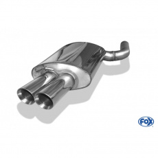 Fox Sportauspuff koncový tlumič výfuku s koncovkou 2x90 Typ 25 pro BMW řada 5 E60, E61 2003- s motorem 4.0, 4.4 Fox Sportauspuff koncový tlumič výfuku s koncovkou 2x90 Typ 25 pro BMW řada 5 E60, E61 2003- s motorem 4.0, 4.4