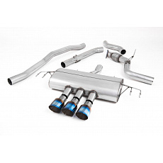 Milltek Sport výfukový systém cat-back bez rezonátoru (hlasitější) - Type-R Style pro Honda Civic FK7 1.5T Si 5-dvéř Hatch (bez OPF/GPF) 2015-2024, GT-100 titanově modré koncovky Milltek Sport výfukový systém cat-back bez rezonátoru (hlasitější) - Type-R Style pro Honda Civic FK7 1.5T Si 5-dvéř Hatch (bez OPF/GPF) 2015-2024, GT-100 titanově modré koncovky