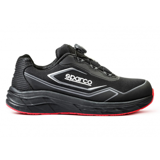Sparco boty pro mechaniky TEAMWORK+ s otočným nechanismem zapínání, velikost: 43