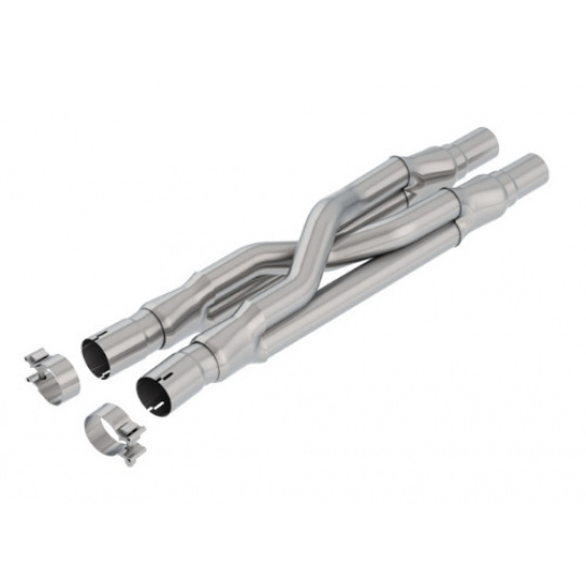 Borla X-pipe vedení výfuku pro Ford Mustang GT 5,0l RWD 2-dvéř. r.v. od 2015-2020 Borla X-pipe vedení výfuku pro Ford Mustang GT 5,0l RWD 2-dvéř. r.v. od 2015-2020
