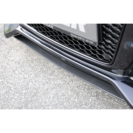Rieger lipa pod přední nárazník Rieger pro Audi TT 8J kupé, roadster, 09/06-, plast ABS s povrchovou úpravou Carbon-Look