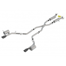 Borla Cat-Back výfukový systém "S-Type" pro Dodge Durango SRT 6,4l s automatickou převodovkou, AWD, 4-dvéř., r.v. 2018-2020, typ koncovek: černé Borla Cat-Back výfukový systém "S-Type" pro Dodge Durango SRT 6,4l s automatickou převodovkou, AWD, 4-dvéř., r.v. 2018-2020, typ koncovek: černé