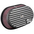 K&N Street Metal sportovní kit sání pro HARLEY DAVIDSON FLSTFB Softail Fat Boy Lo 103 CI 2012-2015 lakovaný vrchlík, výška: 108 mm