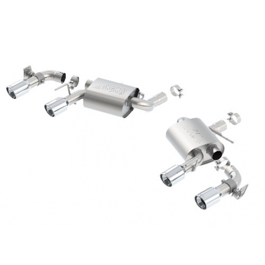 Borla koncový díl "S-Type" pro Chevrolet Camaro SS 6,2l 2-dvéř. s NPP, r.v. od 16-20, typ koncovek: chromové Borla koncový díl "S-Type" pro Chevrolet Camaro SS 6,2l 2-dvéř. s NPP, r.v. od 16-20, typ koncovek: chromové