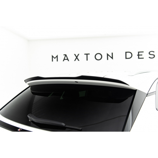 Maxton Design horní prodloužení spoileru pro MG HS Mk2, černý lesklý plast ABS