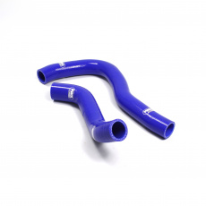 Samco Sport 2-dílná sada silikonových hadic pro vedení chladicí kapaliny pro Honda Integra Type R DC5 s motorem K20A, barva: modrá