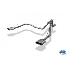 Fox Sportauspuff koncový díl s koncovkou 145x65 Typ 59 na obou stranách pro Dodge Nitro s motorem 2.8 D, 3.7, 4.0