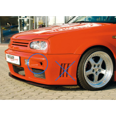 Rieger nádechy předního nárazníku pro Volkswagen Golf 3 3-dvéř., 5-dvéř., kabriolet, plast ABS bez povrchové úpravy Rieger nádechy předního nárazníku pro Volkswagen Golf 3 3-dvéř., 5-dvéř., kabriolet, plast ABS bez povrchové úpravy