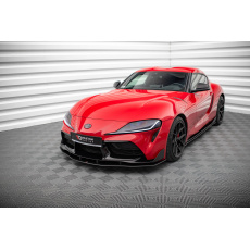 Maxton Design "Street Pro" spoiler pod přední nárazník pro Toyota Supra Mk5, plast ABS bez povrchové úpravy
