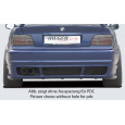 Rieger zadní nárazník pro BMW řada 3 E36 kabriolet, kupé, sedan, touring, plast ABS bez povrchové úpravy, pro vozy s parkovacím asistentem (PDC)