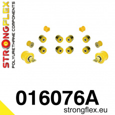 016076A: Strongflex Sada silentbloků zadního zavěšení varianta SPORT