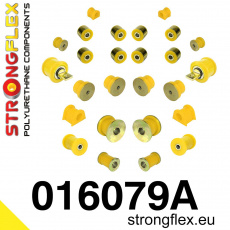 016079A: Strongflex Kompletní sada silentbloků pro zavěšení varianta SPORT