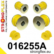 016255A: Strongflex Sada silentbloků předního zavěšení varianta SPORT