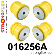 016256A: Strongflex Sada silentbloků zadního nosníku varianta SPORT