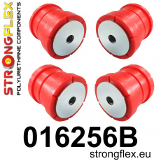 016256B: Strongflex Sada silentbloků zadního nosníku